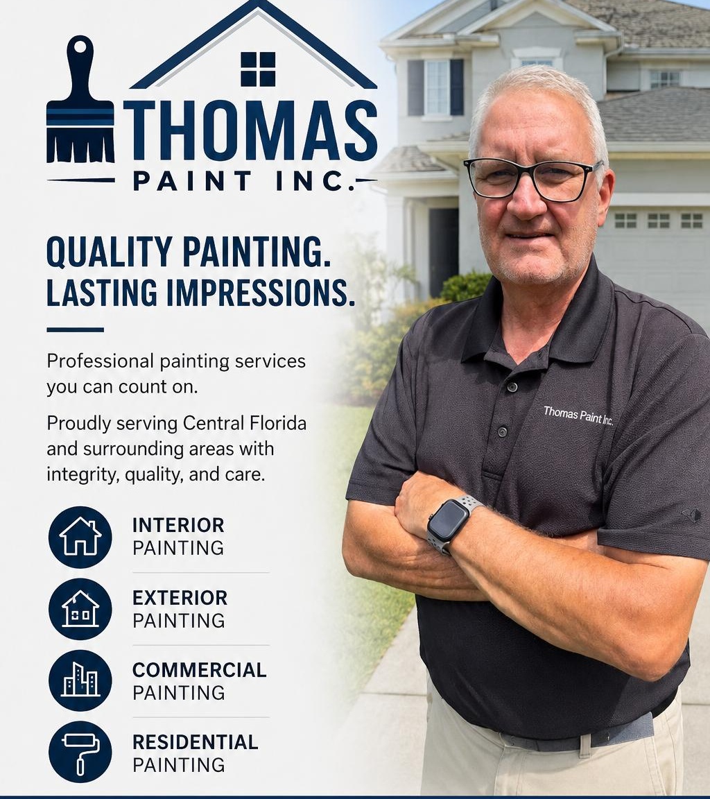 Mark Thomas — Owner of Thomas Paint Inc.